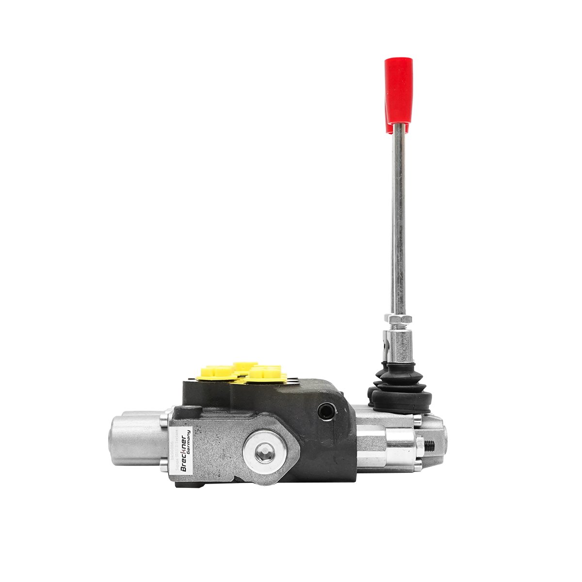 Distribuitor hidraulic cu 2 manete supapa de siguranta SD11 debit 80L/min levier si reductie -15 /+80 Breckner Germany